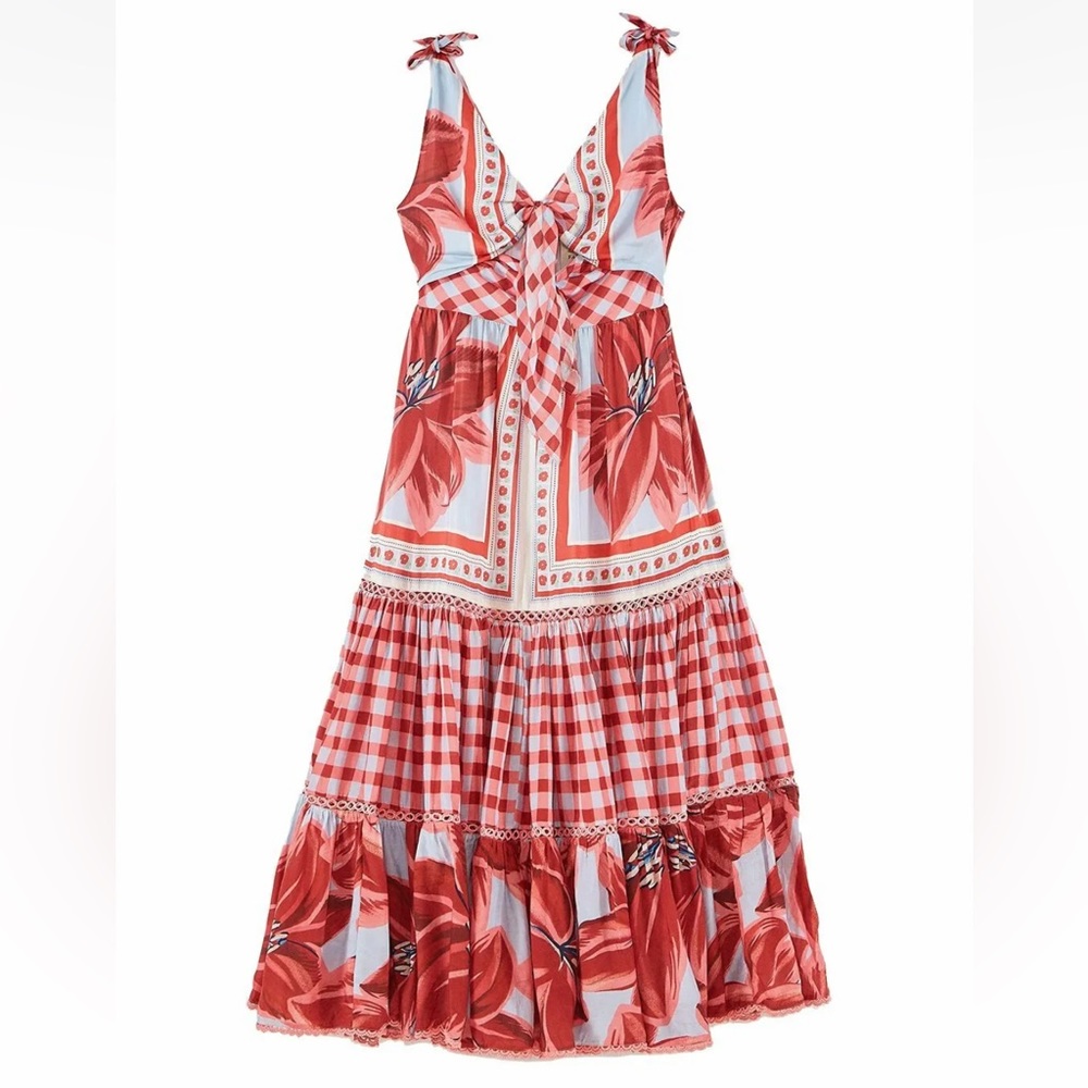 Farm Rio Amelia midi dress XS
